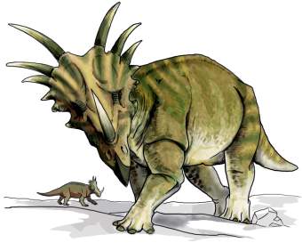 Dinozaur Styrakozaur